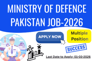 Ministry of Defence Pakistan Jobs