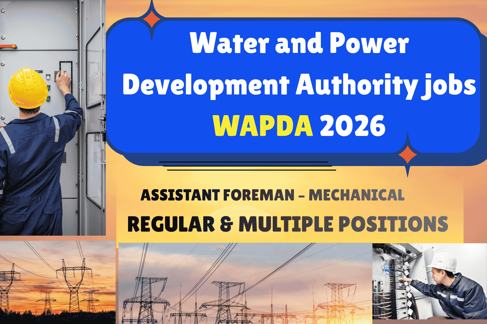 Water and Power Development Authority Jobs latest WAPDA|2026